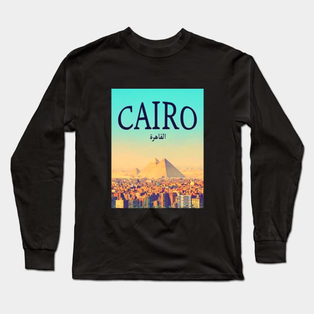 Cairo Egypt Long Sleeve T-Shirt by theseventeenth